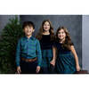 Nutcracker Checks Mixed Media Dress - Dresses - 4
