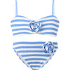 Nellie Bikini, Blue / White Stripe - Suits & Separates - 1 - thumbnail
