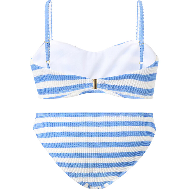 Nellie Bikini, Blue / White Stripe - Suits & Separates - 2