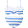 Nellie Bikini, Blue / White Stripe - Suits & Separates - 2