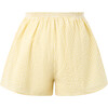 Elara Shorts, Yellow Gingham - Shorts - 2