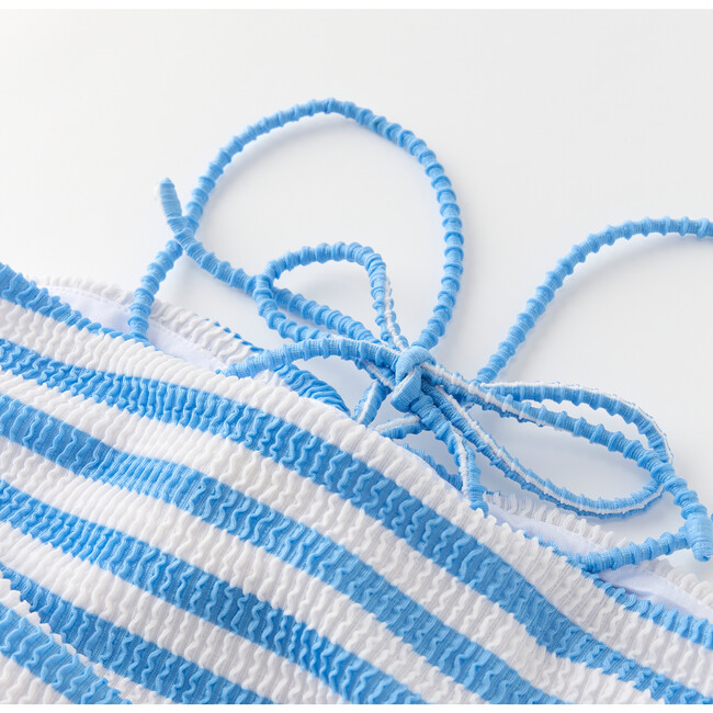 Nellie Full Piece, Blue / White Stripe - One Pieces - 6