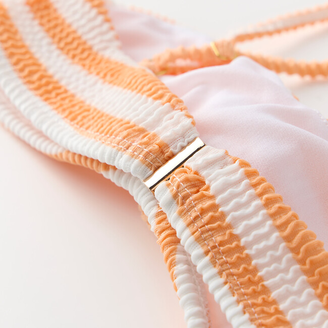 Nellie Bikini, Orange / White Stripe - Suits & Separates - 6