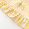 Elara Top, Yellow Gingham - Shirts - 6