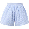 Elara Shorts, Blue Gingham - Shorts - 2 - thumbnail