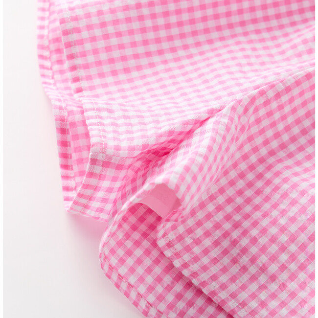 Elara Shorts, Pink Gingham - Shorts - 5