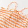 Nellie Full Piece, Orange / White Stripe - One Pieces - 7