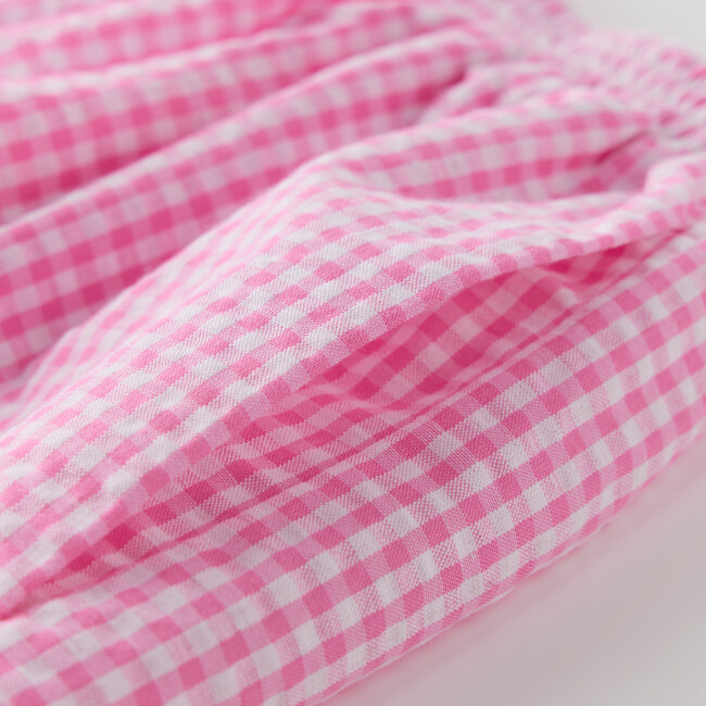 Elara Shorts, Pink Gingham - Shorts - 8