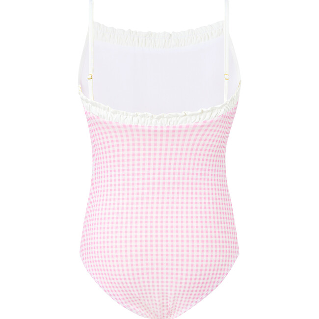 Elara Full Piece, Pink Gingham - One Pieces - 2