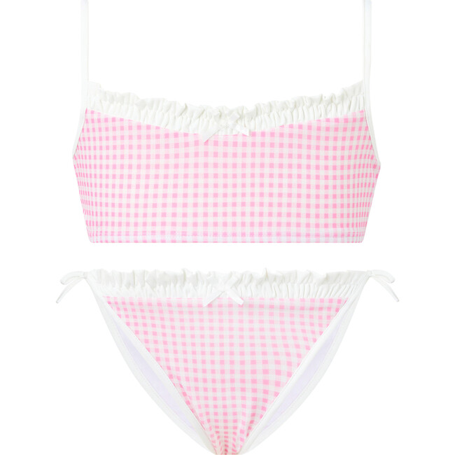 Elara Bikini, Pink Gingham
