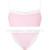 Elara Bikini, Pink Gingham - Suits & Separates - 1 - thumbnail