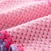 Molly Crochet Mini Skirt, Candy Pink / Purple - Skirts - 8