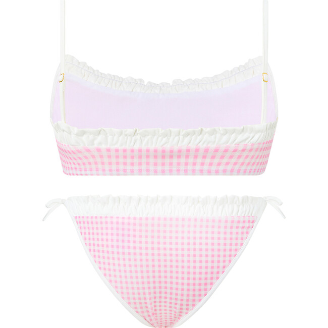 Elara Bikini, Pink Gingham - Suits & Separates - 2