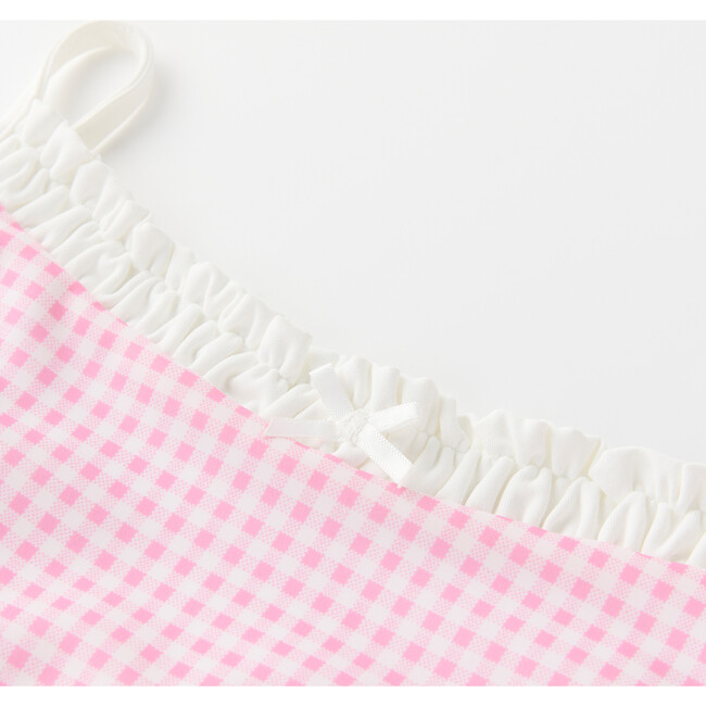 Elara Full Piece, Pink Gingham - One Pieces - 4