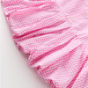 Elara Mini Skirt, Pink Gingham - Skirts - 5