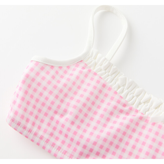 Elara Bikini, Pink Gingham - Suits & Separates - 4