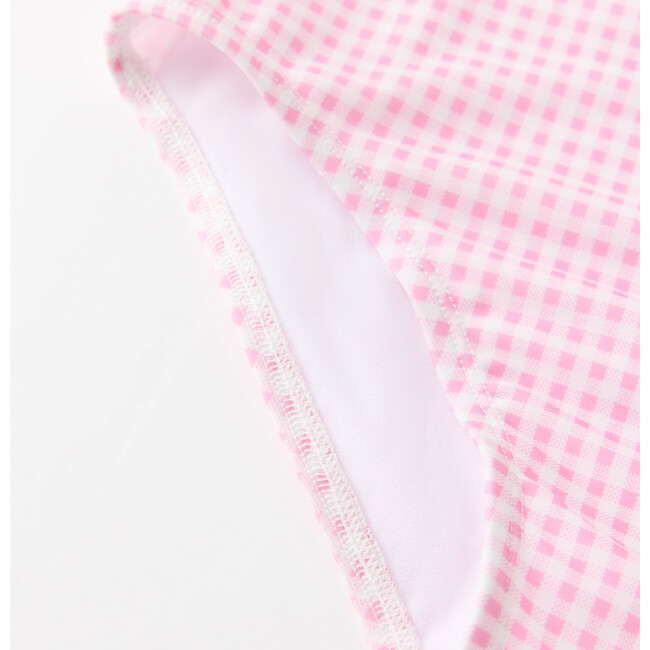 Elara Full Piece, Pink Gingham - One Pieces - 6