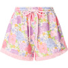 Charlotte Terry Towelling Shorts, Floral - Shorts - 1 - thumbnail