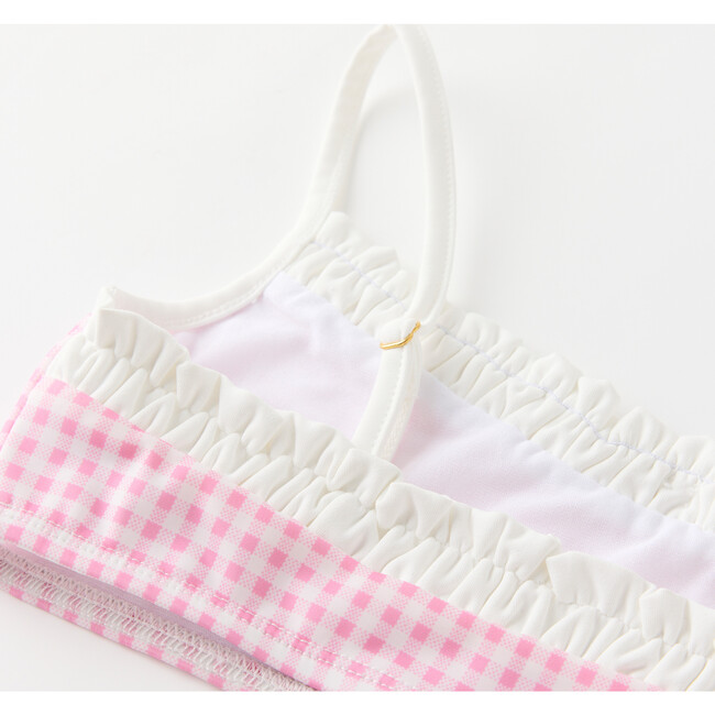 Elara Bikini, Pink Gingham - Suits & Separates - 6
