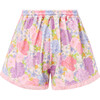 Charlotte Terry Towelling Shorts, Floral - Shorts - 2
