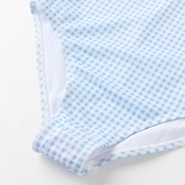 Elara Full Piece, Blue Gingham - One Pieces - 5