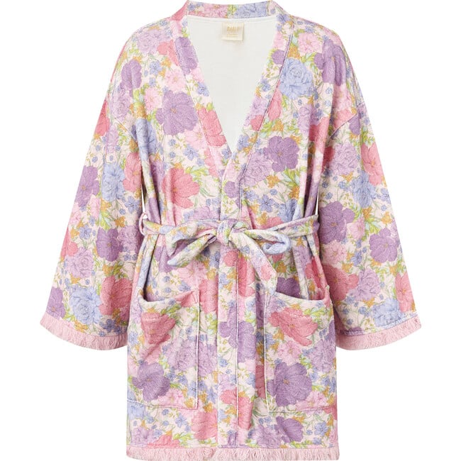 Charlotte Terry Towelling Robe, Floral
