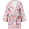Charlotte Terry Towelling Robe, Floral - Robes - 1 - thumbnail
