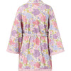 Charlotte Terry Towelling Robe, Floral - Robes - 2