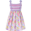Charlotte Crochet Mini Dress, Floral - Dresses - 1 - thumbnail