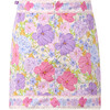 Charlotte Mini Wrap Skirt, Floral - Skirts - 2