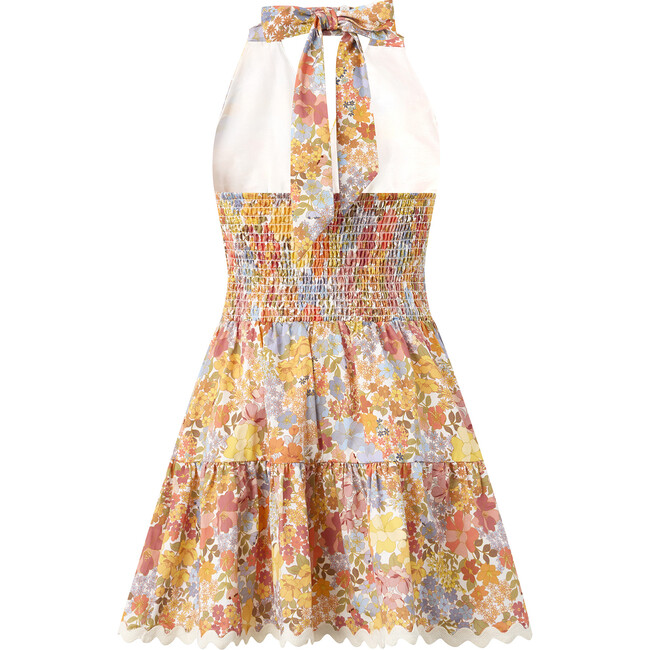 Avelle Halter Neck Mini Dress, Floral - Dresses - 2