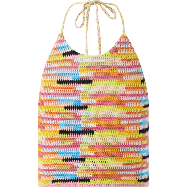 Alia Crochet Top, Multi