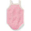 Wavy Striped Romper - Rompers - 1 - thumbnail