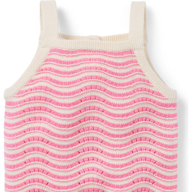Wavy Striped Romper - Rompers - 3