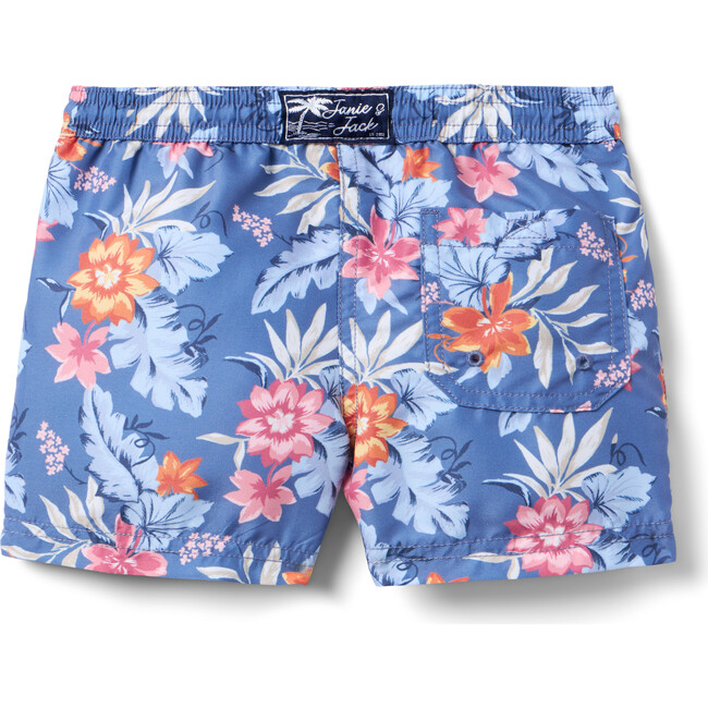 Recycled Tropical Floral Swim Trunk - Swim Trunks - 2
