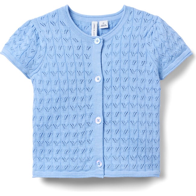 Pointelle Sweater Top - Sweaters - 1