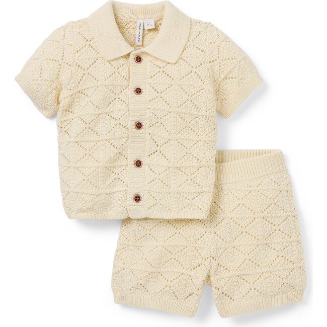 The Crochet Cabana Matching Baby Set - Mixed Apparel Set - 1
