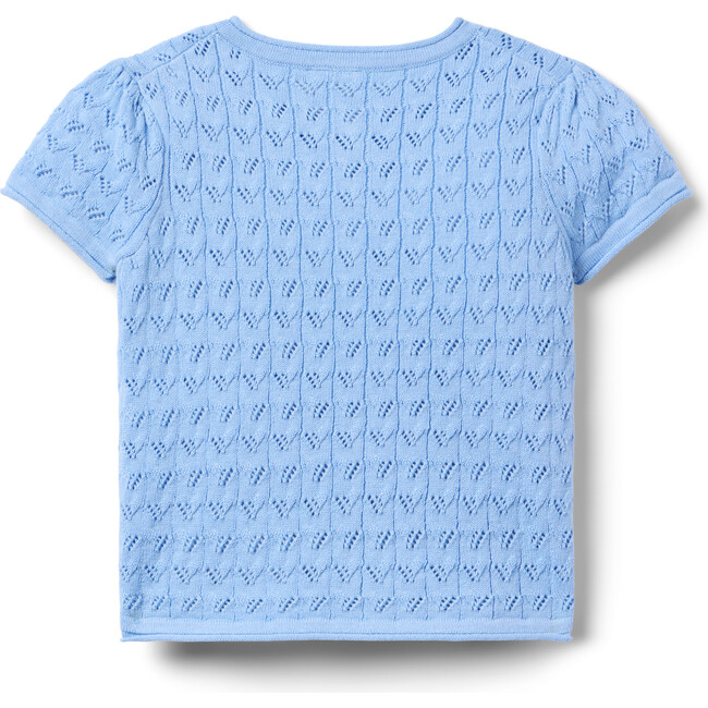 Pointelle Sweater Top - Sweaters - 2