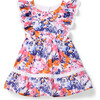 Floral Lace Trim Dress - Dresses - 1 - thumbnail