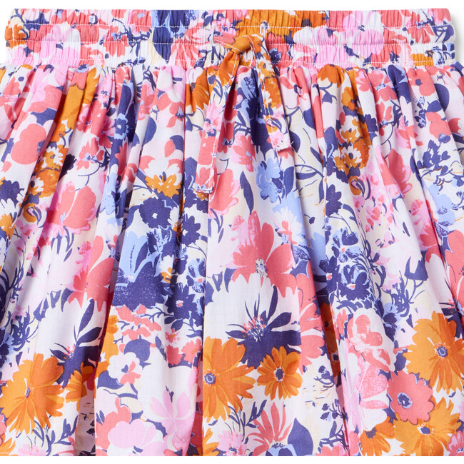Floral Pleated Skort - Skirts - 4
