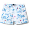 Recycled Americana Toile Swim Trunk - Swim Trunks - 2 - thumbnail