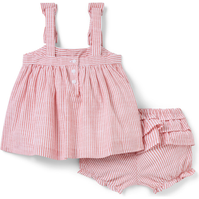 Baby Striped Matching Set - Mixed Apparel Set - 2