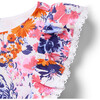 Floral Lace Trim Dress - Dresses - 3