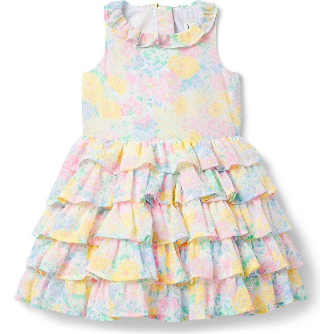 The Floral Frills Dress - Dresses - 1