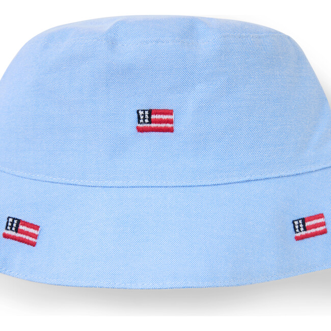 Baby Embroidered Flag Bucket Hat - Hats - 2