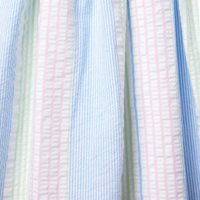 The Seersucker Smocked Sundress - Dresses - 2