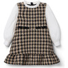 The Tweed Ruffle Dress - Dresses - 1 - thumbnail