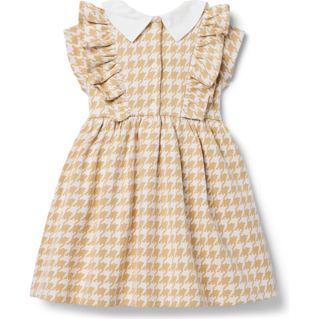 Houndstooth Ruffle Dress - Dresses - 3