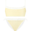 Elara Bikini, Yellow Gingham - Suits & Separates - 1 - thumbnail
