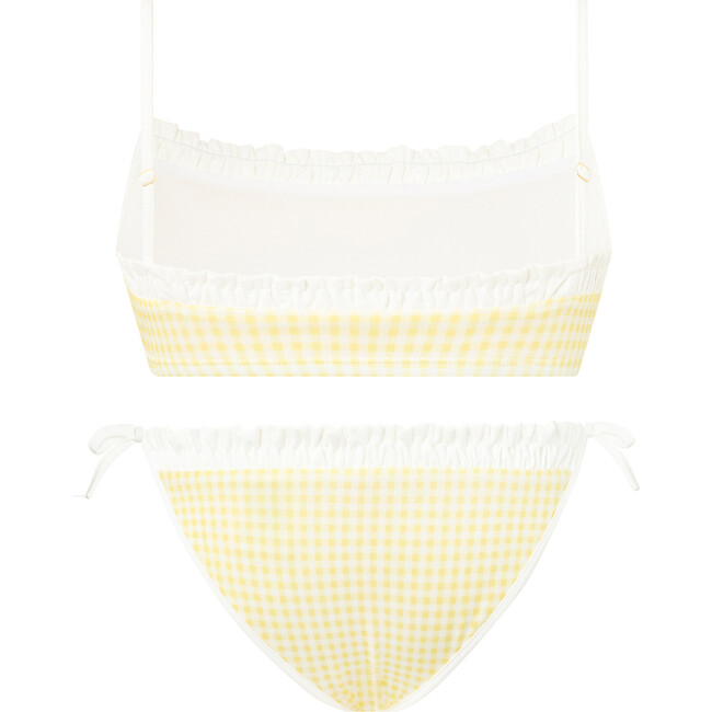 Elara Bikini, Yellow Gingham - Suits & Separates - 2